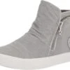 Blowfish Malibu Girls Mylo-k Sneaker, Vapor Smoked, 4 Big Kid