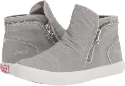 Blowfish Malibu Girls Mylo-k Sneaker, Vapor Smoked, 4 Big Kid -Blowfish Malibu 81H nR0 3PL. AC UL1500