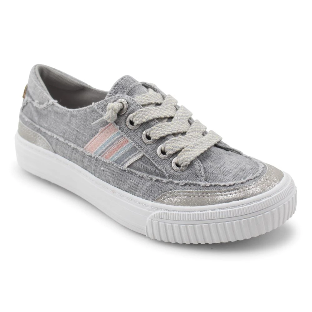 'Blowfish Malibu' Women's Alex Slip On - Fog Grey Colorwashed Cozumel / Dark Silver Orbit / Natural Bungalow 3 'Blowfish Malibu' Women's Alex Slip On - Fog Grey Colorwashed Cozumel / Dark Silver Orbit / Natural Bungalow